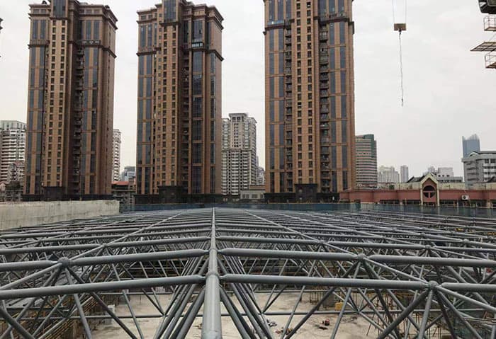 潮州螺栓球网架结构